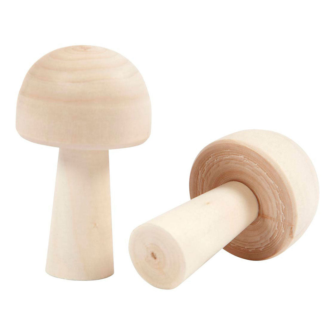 Kreativunternehmen https: www.cchobby.nl Mushroom-h-5-2-cm-d-2-9-cm-3-piece-1-box