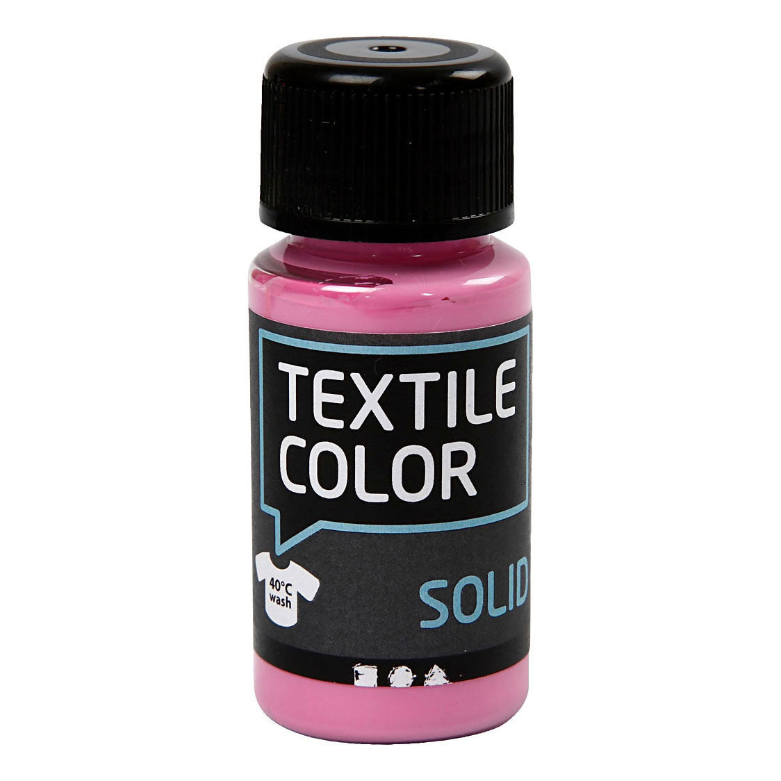 Kreativfirma Textil Farbabdeckung Textilfarbe - Pink, 50 ml