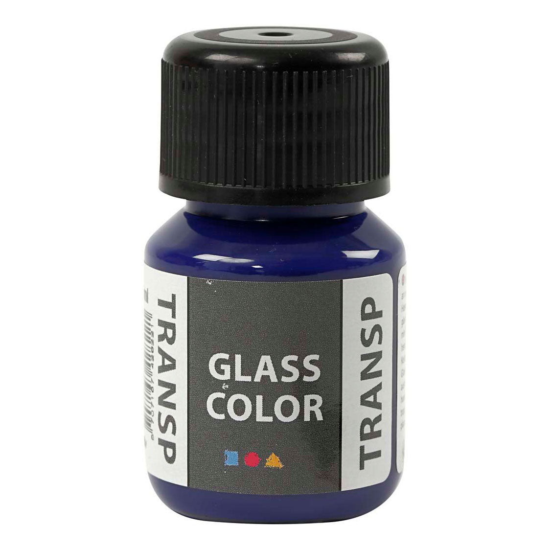 Creativ Company Glass Farbe Transparent Farbe - Briliant Blue, 30 ml