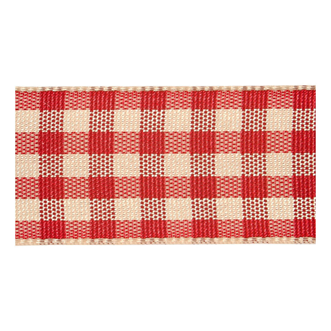 Kreativunternehmen https: www.cchobby.nl checkered-ribbon-w-20-mm-antique-red-white-25-m-1-roll