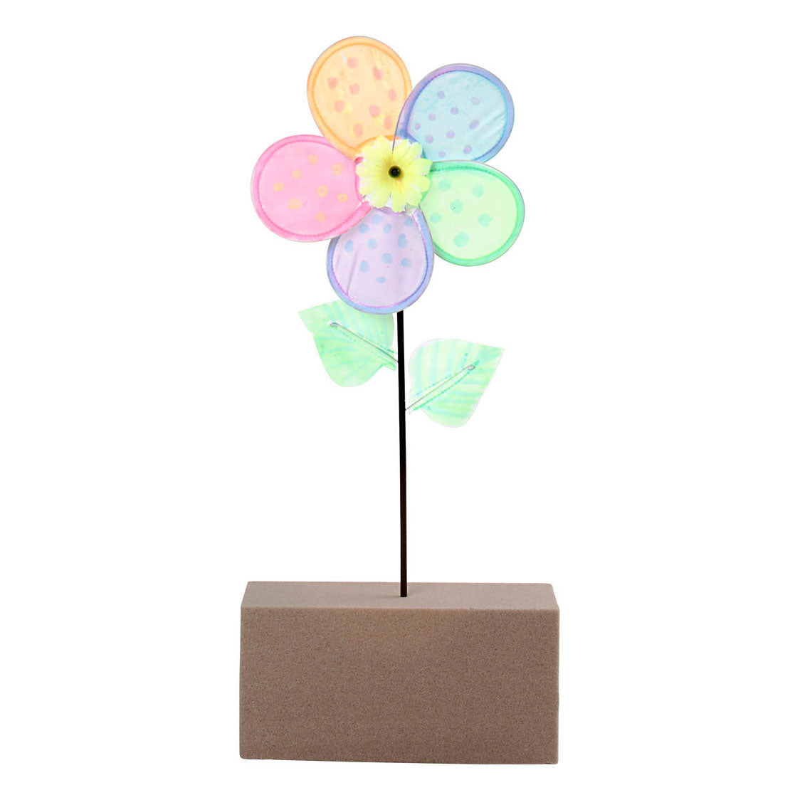 Kreativunternehmen https: www.cchobby.nl Flower-windmill-d-20-cm-10-piece-1-box
