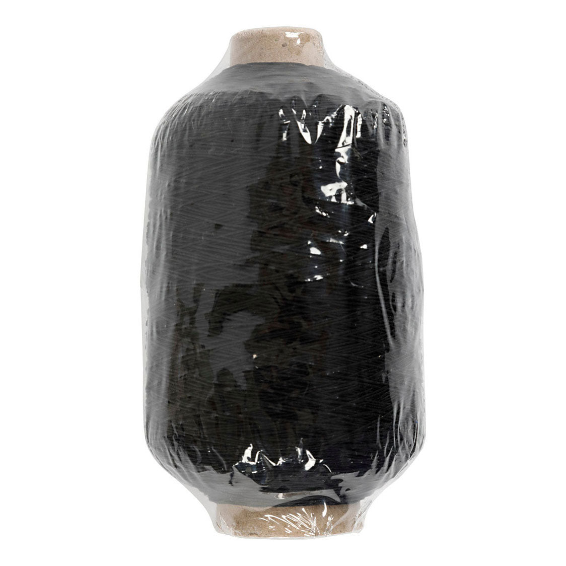Kreativfirma Dun Round Elastiche Garn schwarz, 1500 m