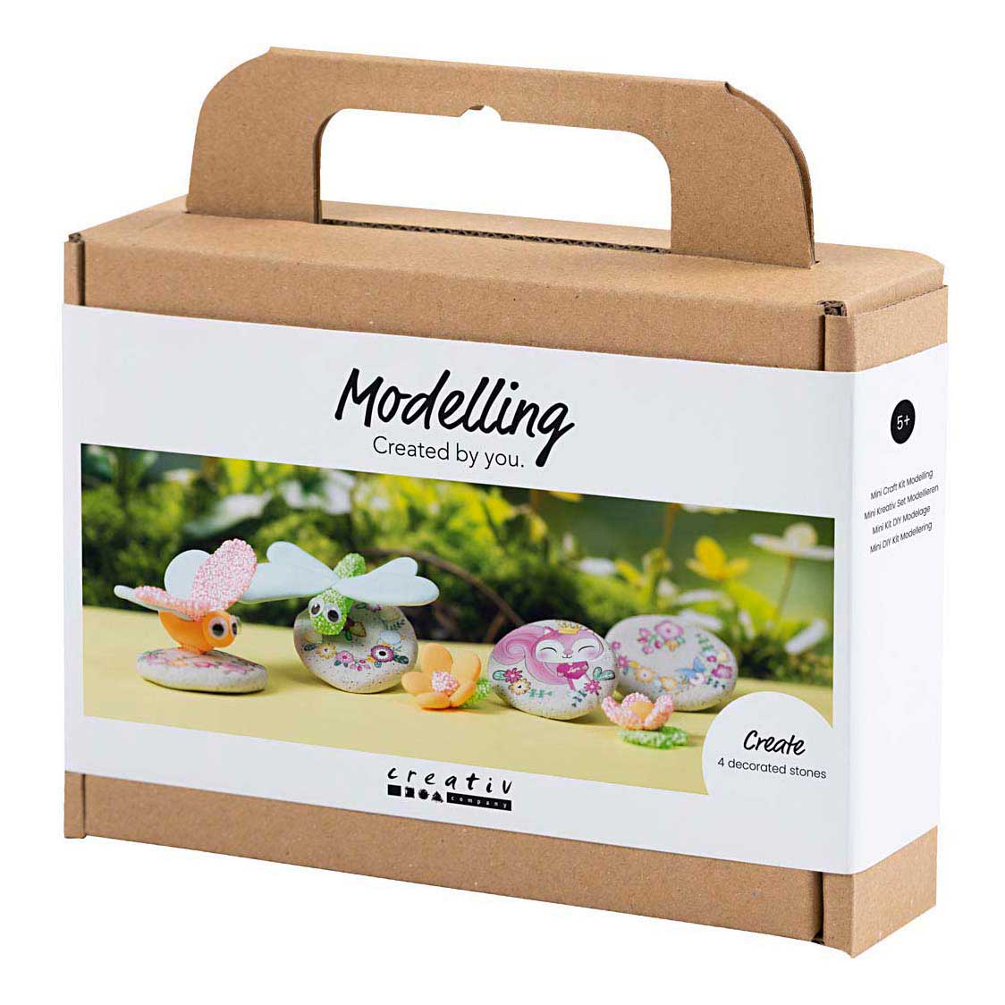 Kreativunternehmen https: www.cchobby.nl mini-hobbyset-modellierstein-mit-insekt-grau-hellrosa-helltürkis-1-box