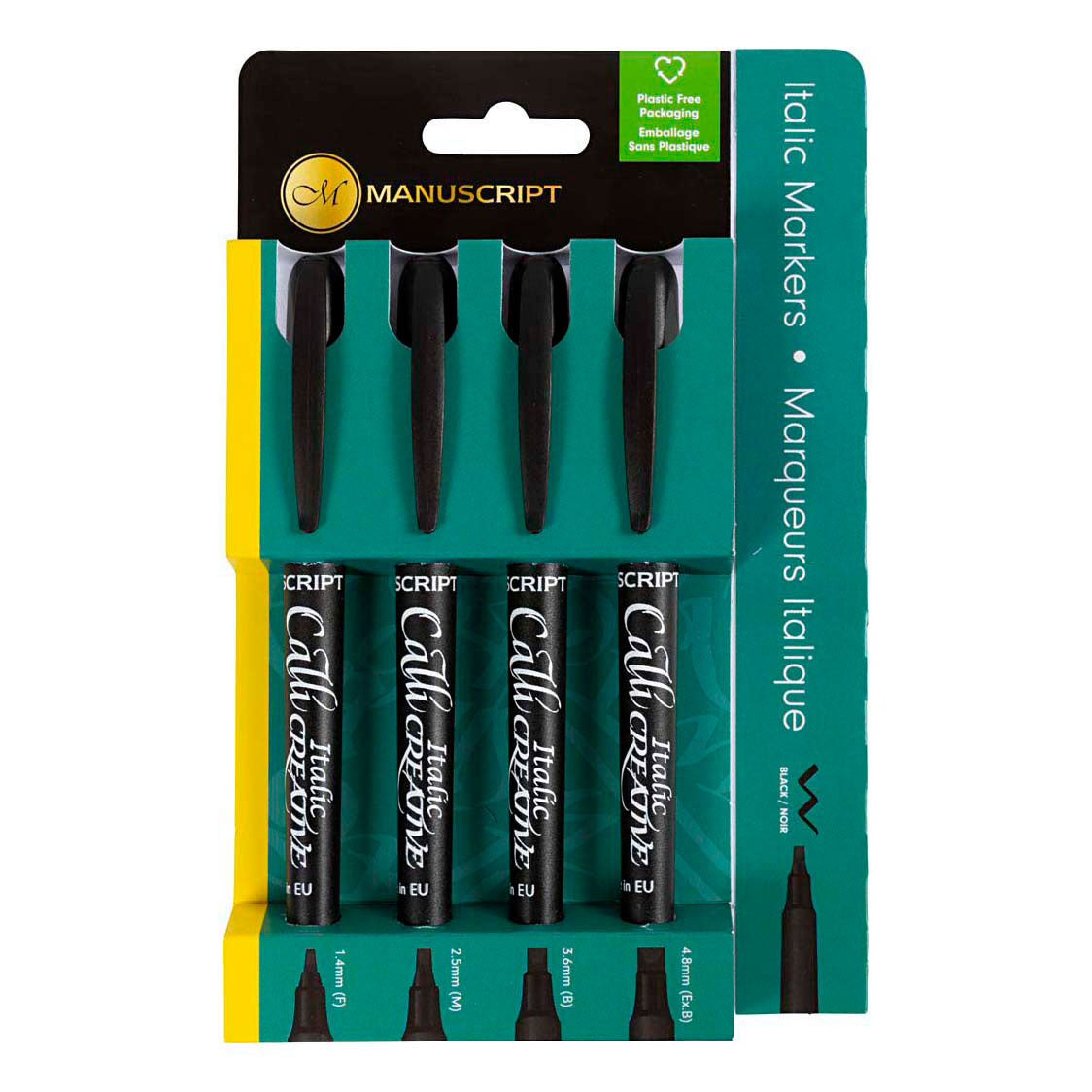 Creativ Company Kalligraphiemarker - 4 Stk.