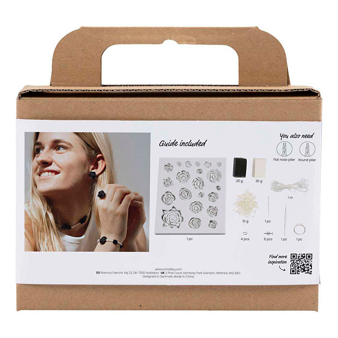 Kreativunternehmen https: www.cchobby.nl mini-hobbyset-jewelry-roses-black-black-white-white-1-box
