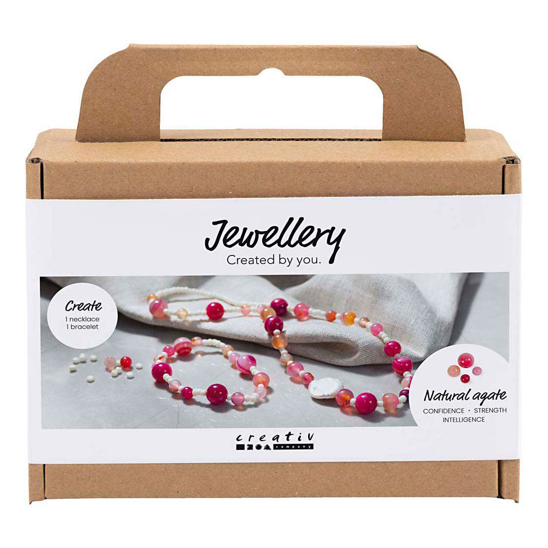 Kreativunternehmen https: www.cchobby.nl mini-hobbyset-jewelry-necklace-and-bracelet-pink-1-box