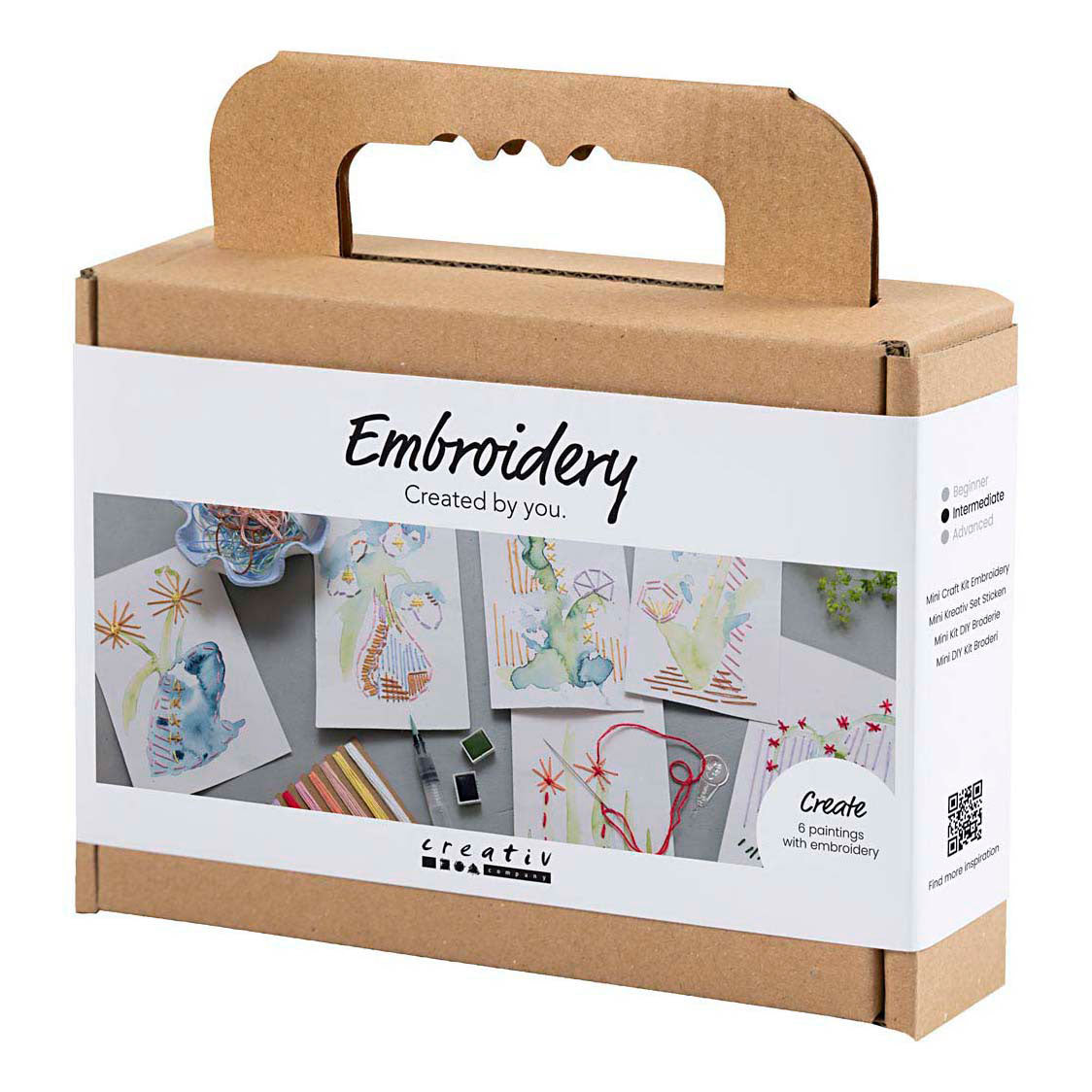Kreativunternehmen https: www.cchobby.nl mini-hobbyset-embroidery-paintings-with-embroidery-various-colors-1-box