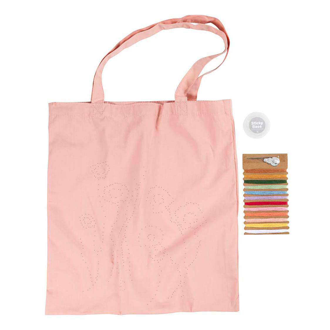 Kreativunternehmen https: www.cchobby.nl hobbyset-embroidery-carrier-bag-lightpink-1-box