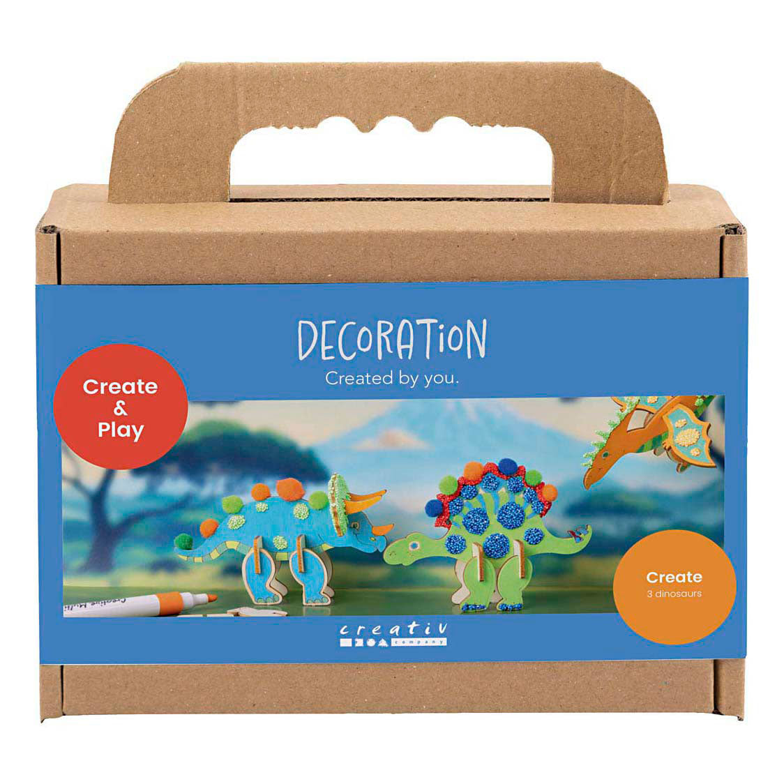 Kreativunternehmen https: www.cchobby.nl mini-hobbyset-decoration-dinosaur-blue-green-orange-red-1-box