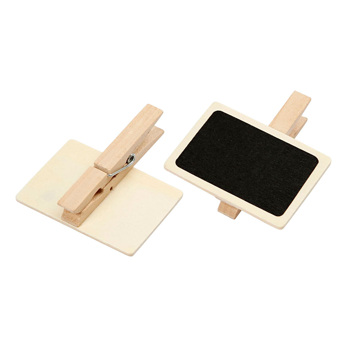 Kreativunternehmen https: www.cchobby.nl blackboard-with-clothespins-size-6-8x4-7-cm-6-piece-1-box