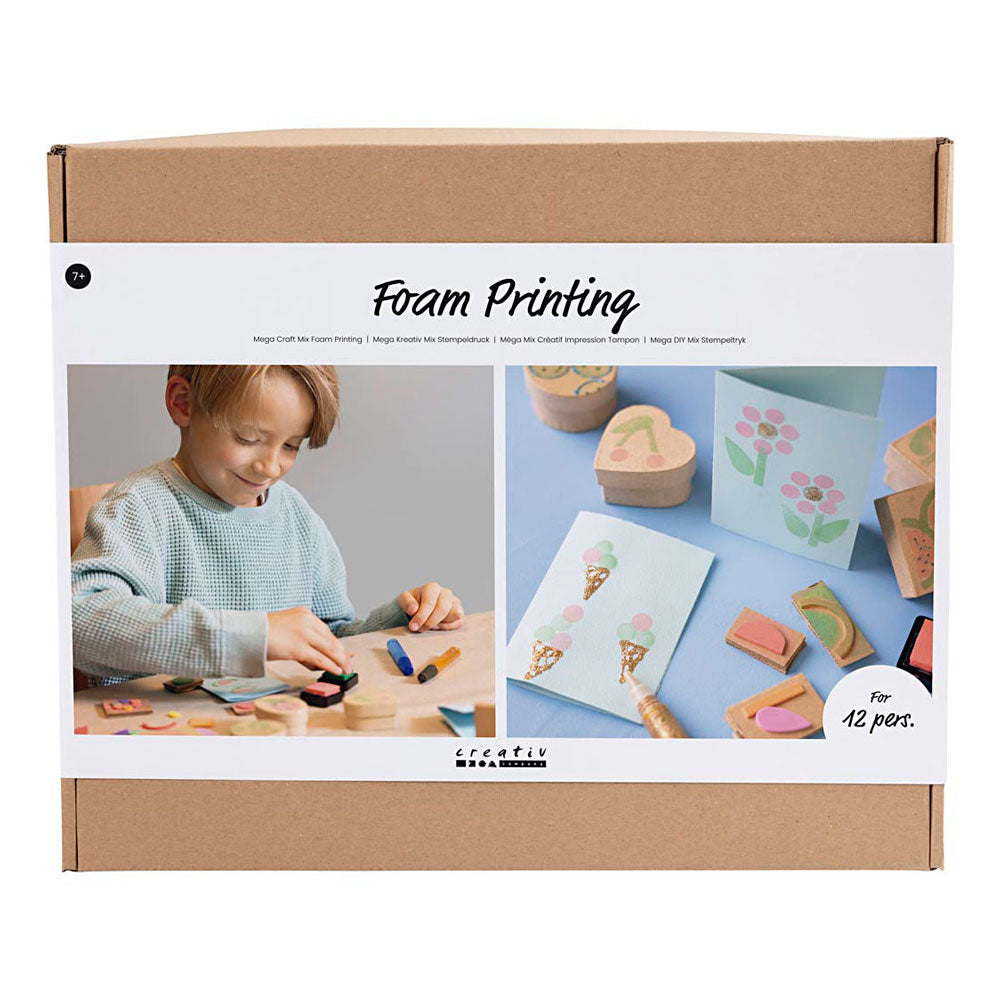 Kreativunternehmen https: www.cchobby.nl Group Set-Foam Printing-Cards-en-Dozen-1-Doos