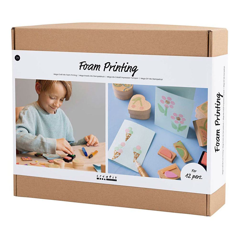 Kreativunternehmen https: www.cchobby.nl Group Set-Foam Printing-Cards-en-Dozen-1-Doos