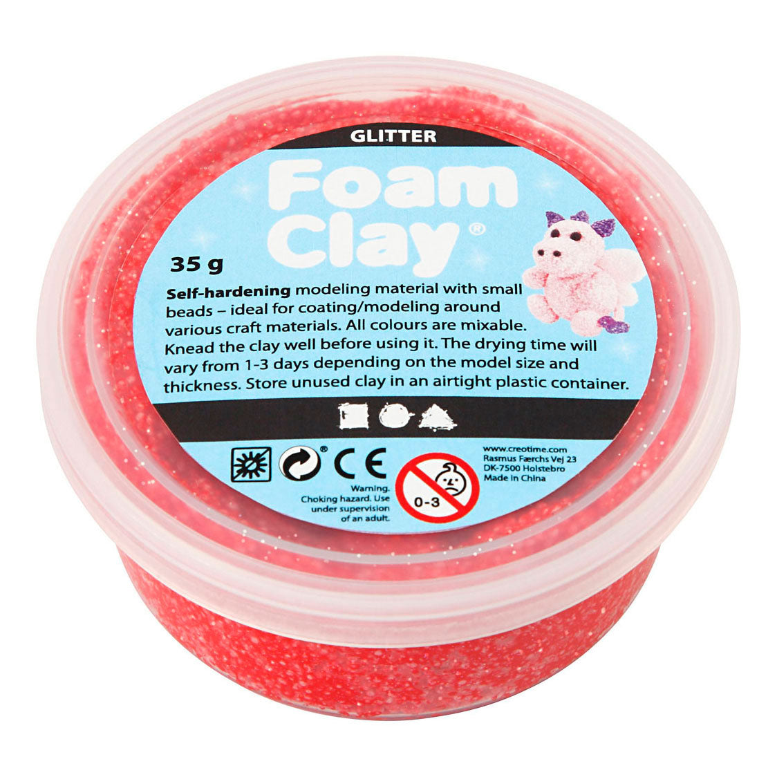 Kreativunternehmen https: www.cchobby.nl foam-clayr-glitter-red-35-gr-1-doosje