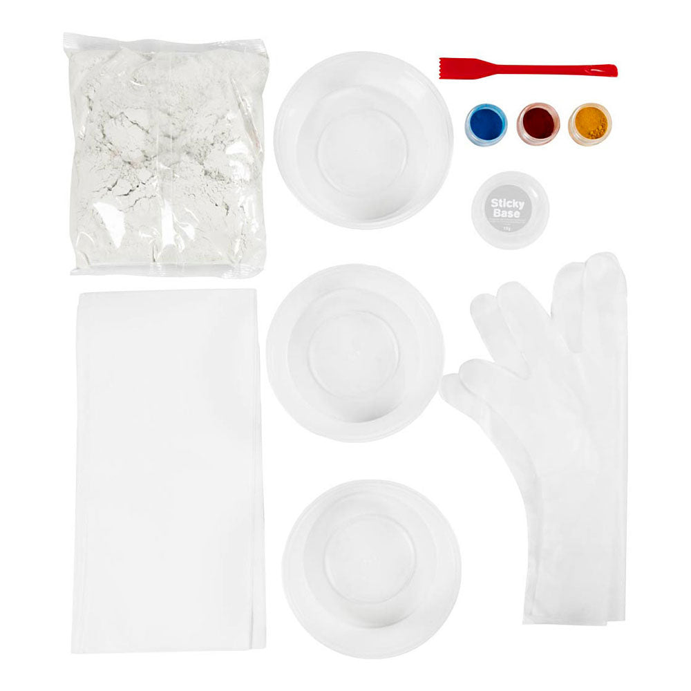 Creativ Company Hobby-Set Gießen, Behälter, blau, rot, hellgelb, 1 Box
