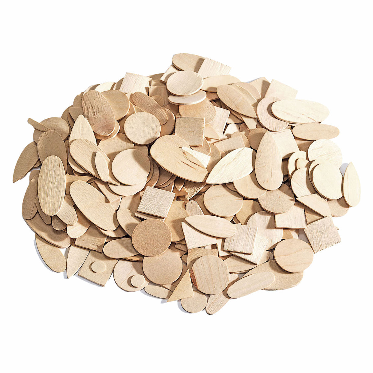 Färbungen - geografische Holzformen, 1000 Stück.