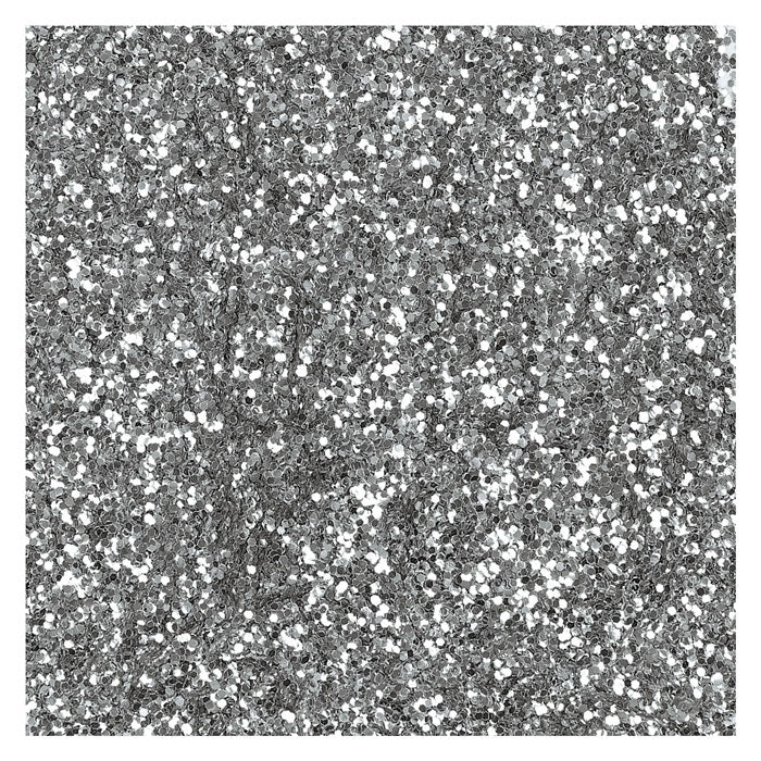Colorationen – biologisch abbaubarer Glitzer – Silber, 113 Gramm