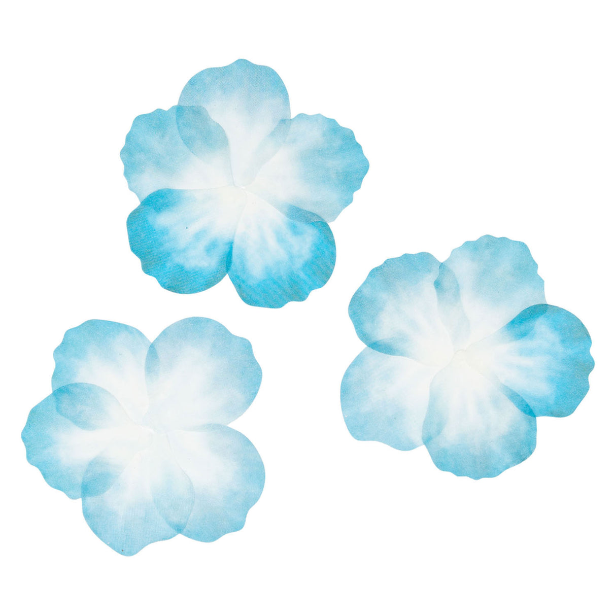 Färbung - Washi -Aufkleber - Blaue Blütenblätter, 80..