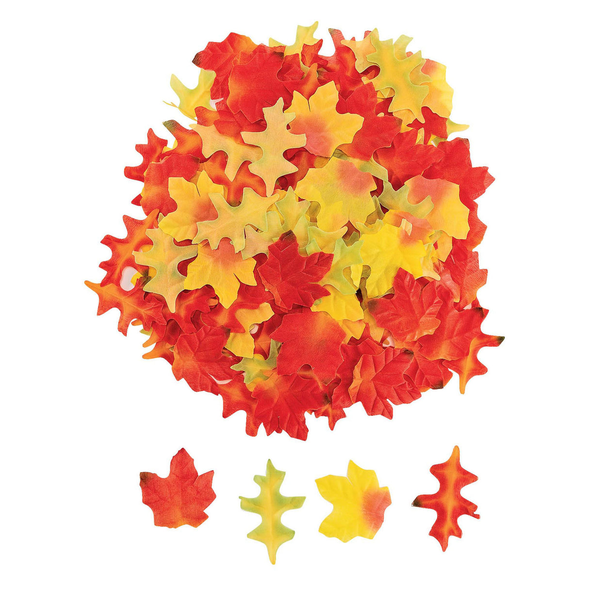 Färbung - Stoff Herbstblätter, 200st.