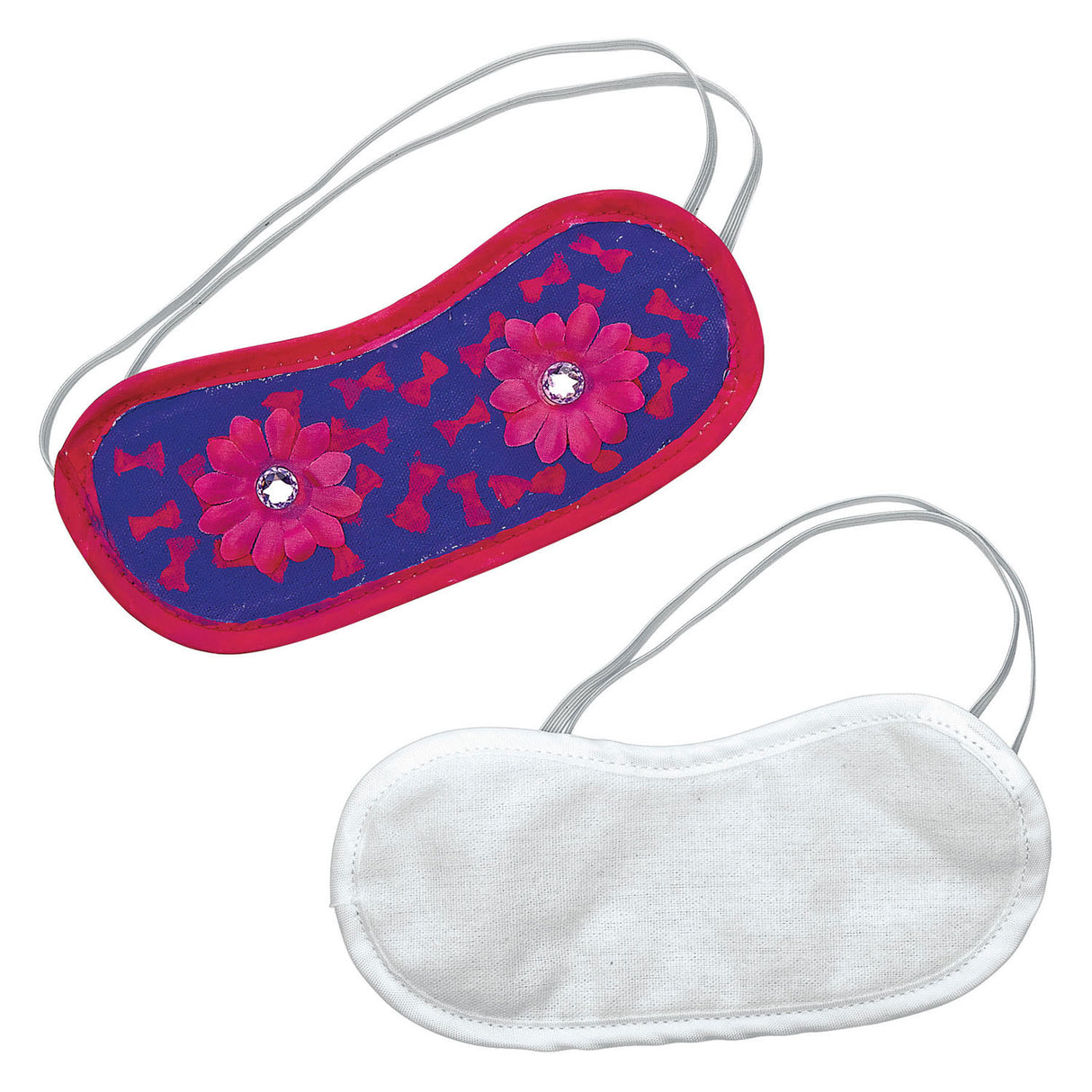 Färben - Dekorieren Sie Ihre eigene Schlafmaske, 12 Set von 12