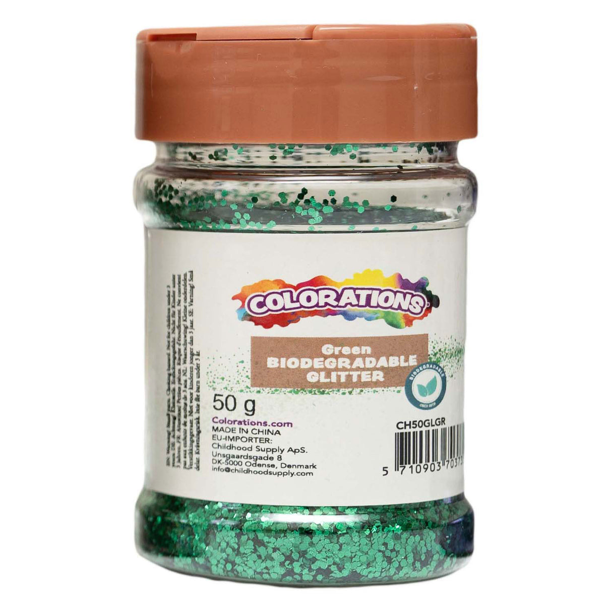 Colorationen – biologisch abbaubares Glitzergrün – 50 g