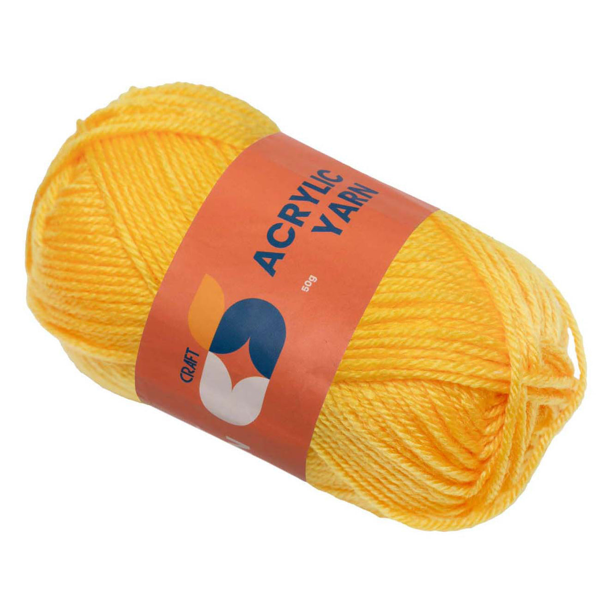 Colorationen - Acrylgarn gelb, 50g