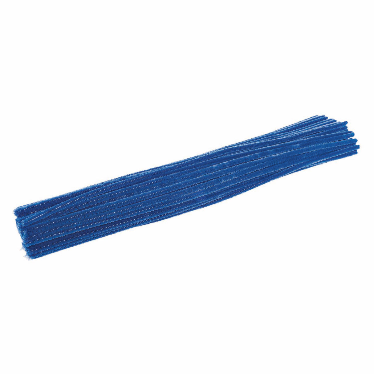 Färbungen - blauer Chenilledraht, 100 Stk.