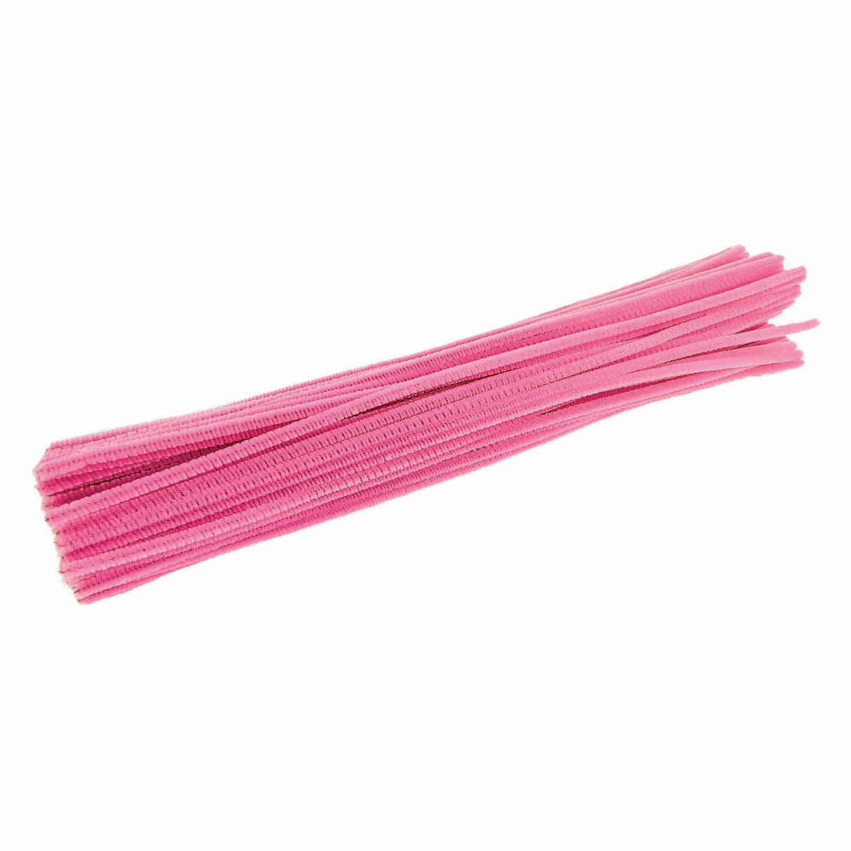 Färbungen - rosa Chenilledraht, 100 Stk.