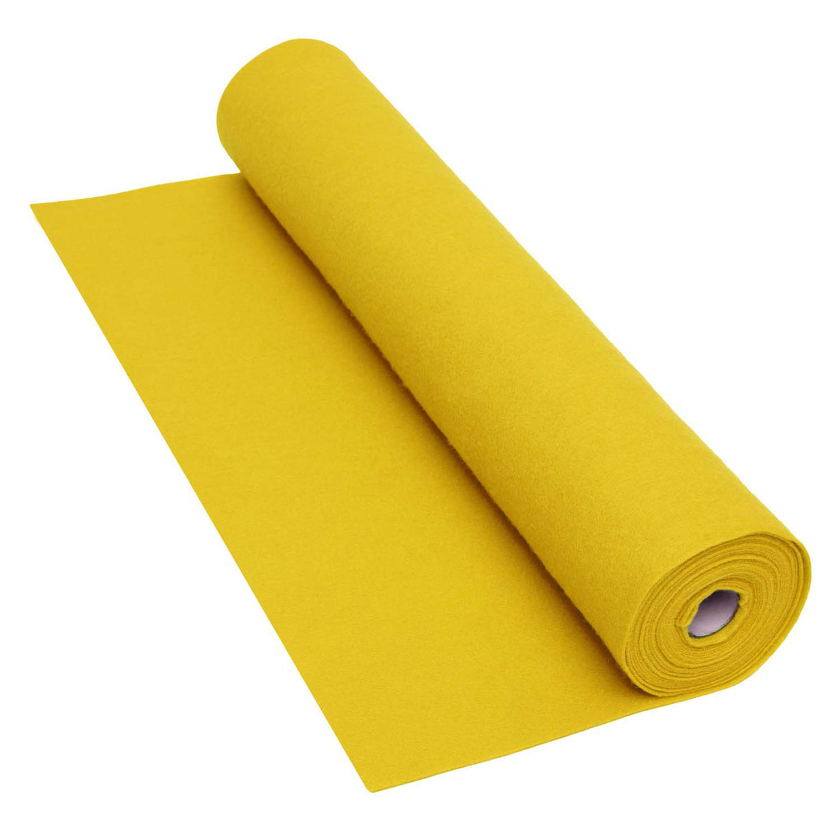 Colorationen – gelbe Filzrolle – 160 g/m², 5 m x 45 cm