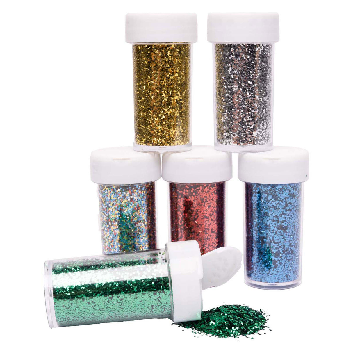Colorationen - Bioglitter 20g, 6 Stk.