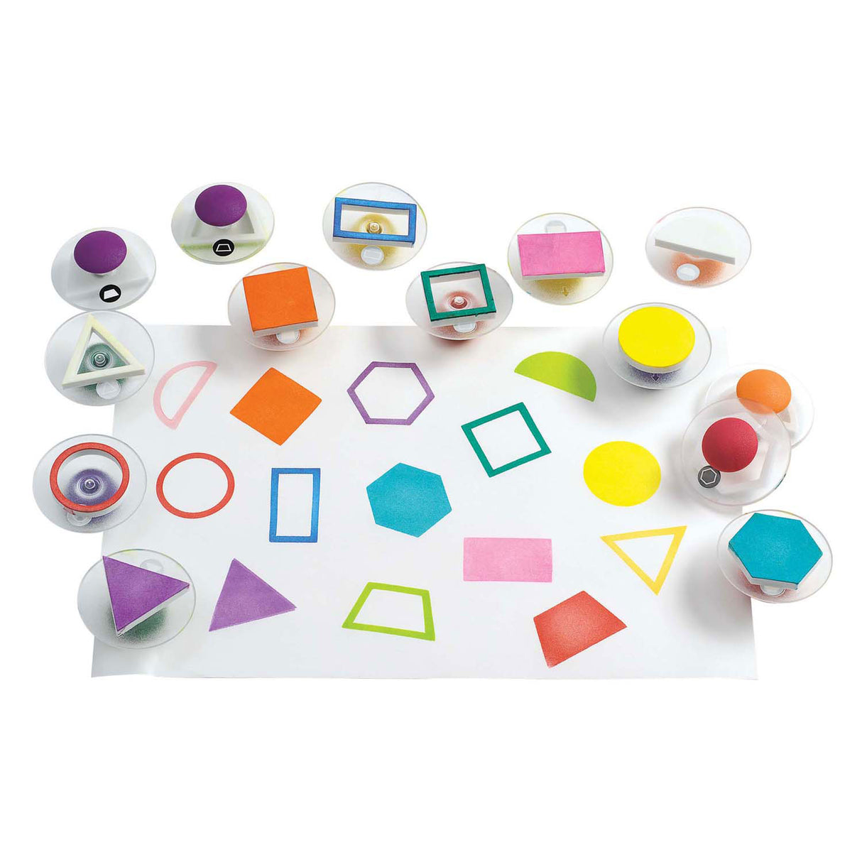 Colorations - griffige Stempel geometrisch, 14 Stk.