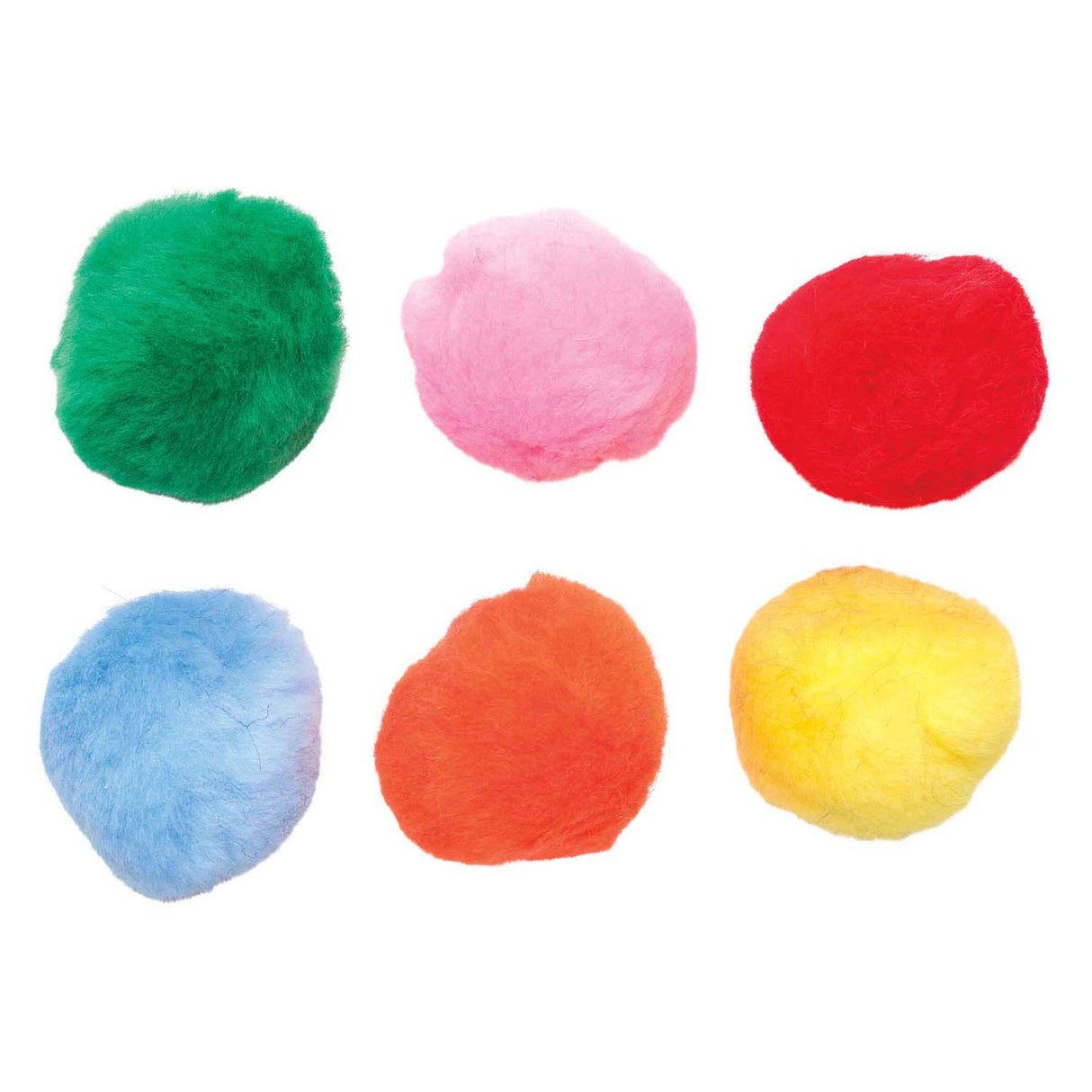 Colorations - farbige Pompons 5cm, 50Stk.