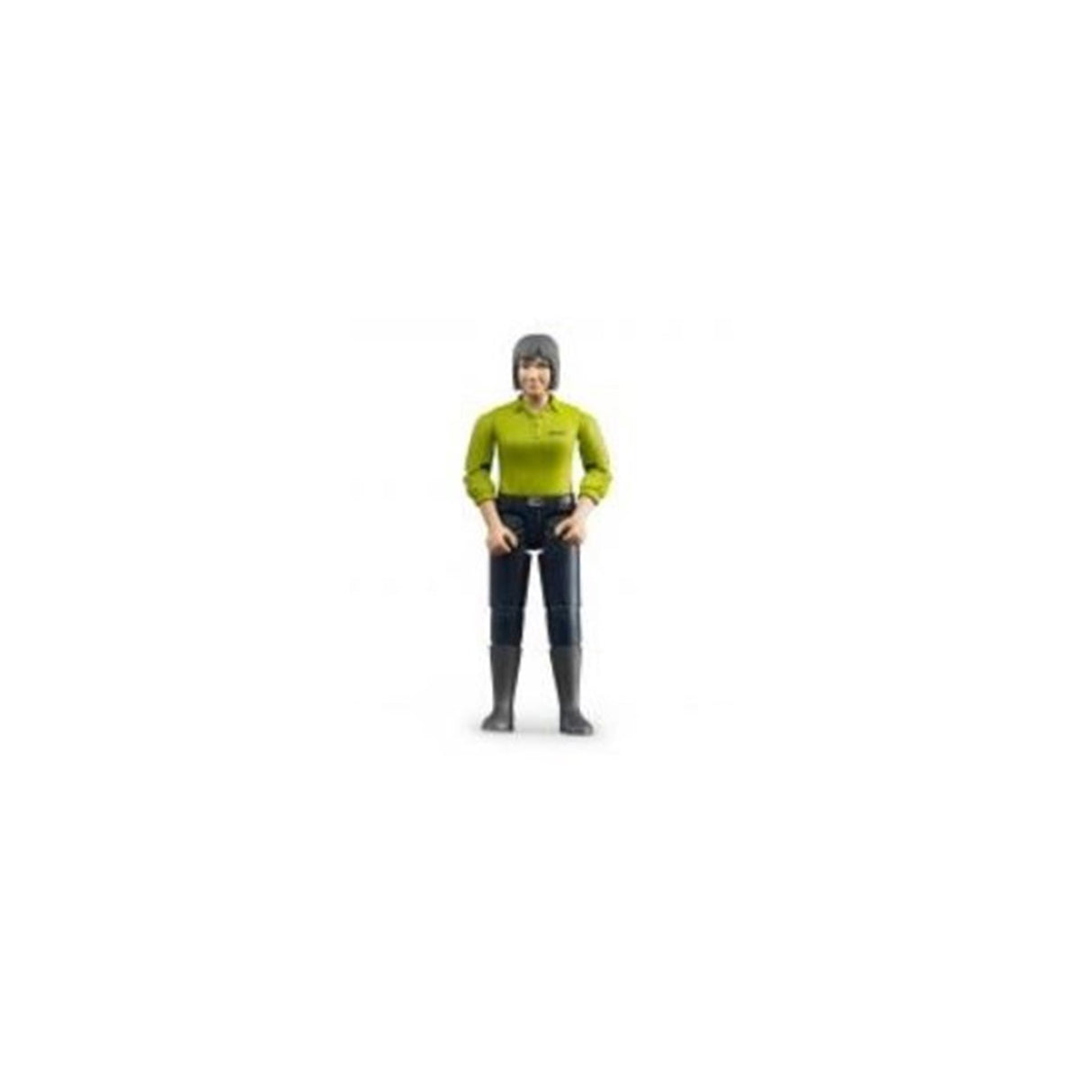 Bruder B-World Figur Frau blaue Hose