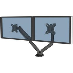Monitorarm Fellowes Platinum Double 9 kg schwarz
