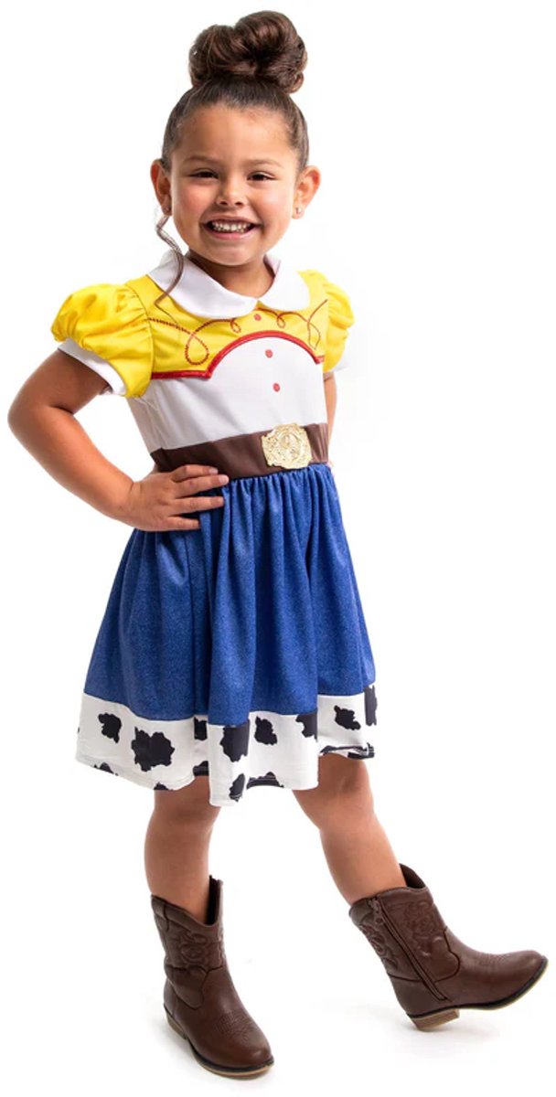 Kleine Abenteuer – Jessie Toy Story – Cowgirl-Kleid – Größe 110–122