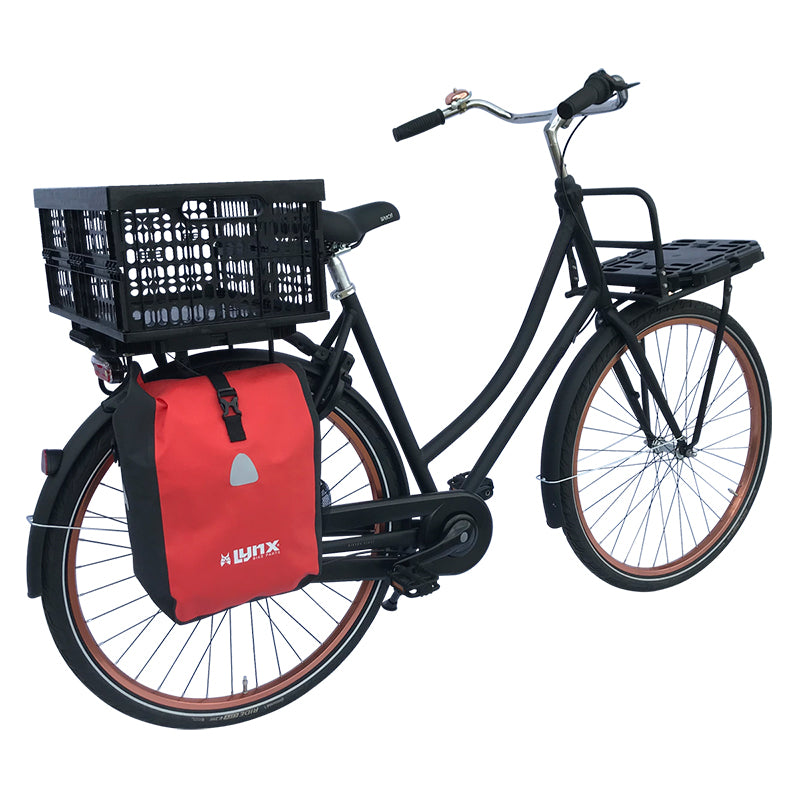 Teller 4 Fahrräder Reisesatz: Klappkiste + Multi-Platten + Beutelklammern