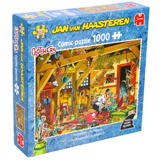 Jumbo Jan van Haasteren Puzzle – Oldtimer der Junggeselle, 1000 Teile.