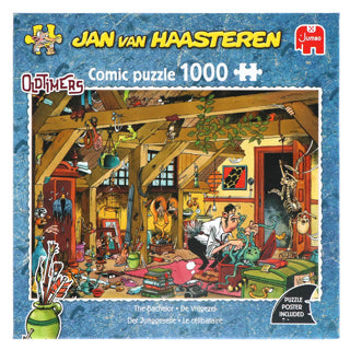 Jumbo Jan van Haasteren Puzzle – Oldtimer der Junggeselle, 1000 Teile.