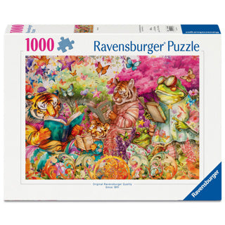 Ravensburger puzzel boekenclub 1000 stukjes