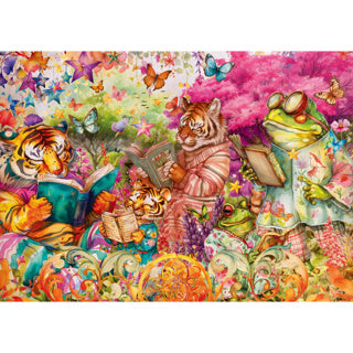 Ravensburger puzzel boekenclub 1000 stukjes