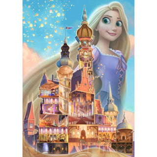 Ravensburger Puzzle Disney Schlösser Rapunzel – 1000 Teile Puzzle.