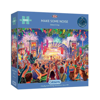 Puzzle Gibsons 1000 Teile machen etwas Lärm | 2 Stk