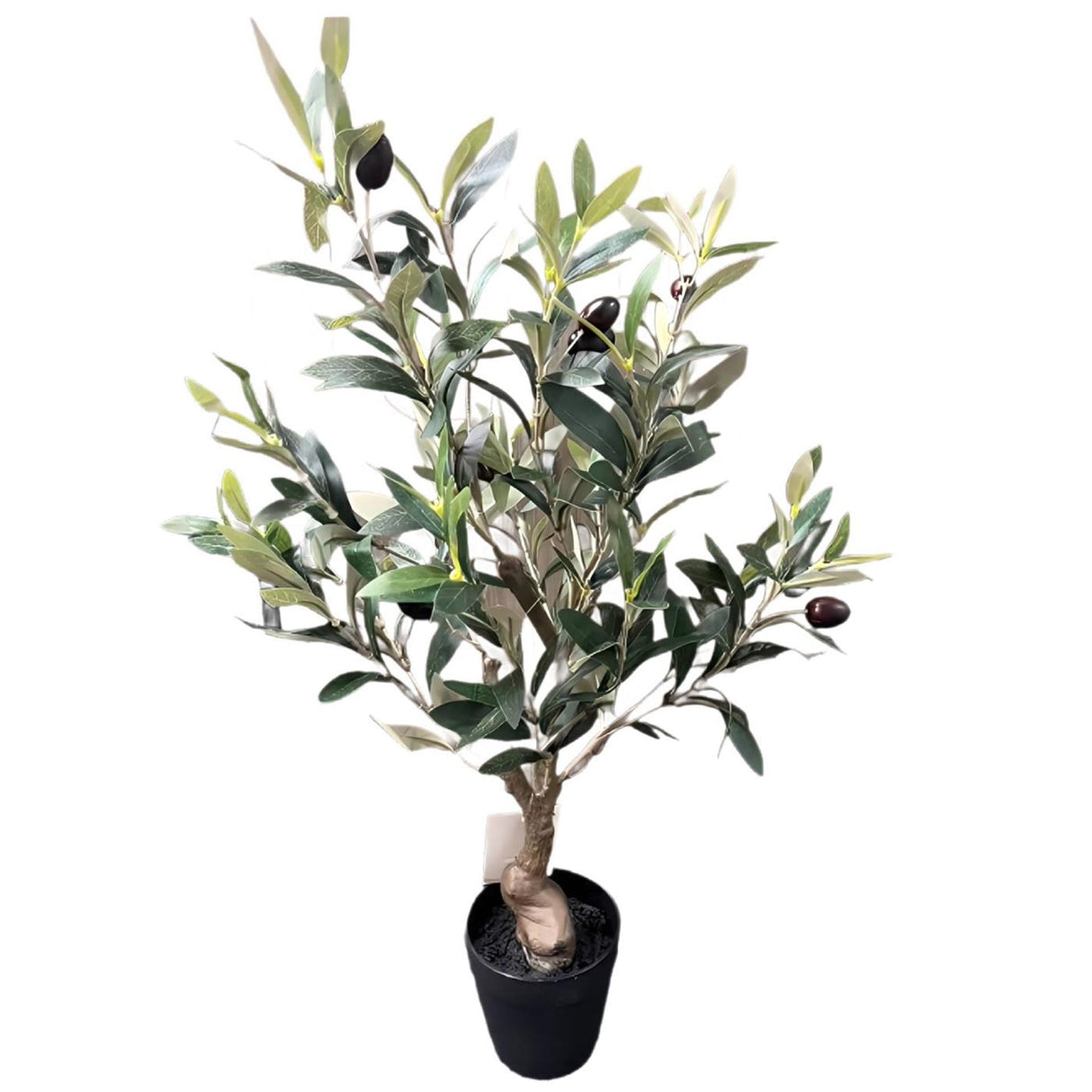 Deco olijfboom 60cm in kunststof pot