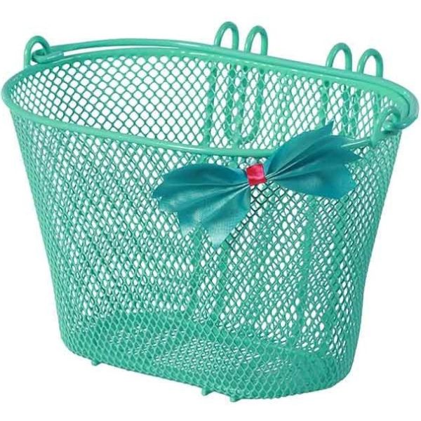 Basilikum Jasmin Bow -tie - Kinderfahrradkorb - First - Mint
