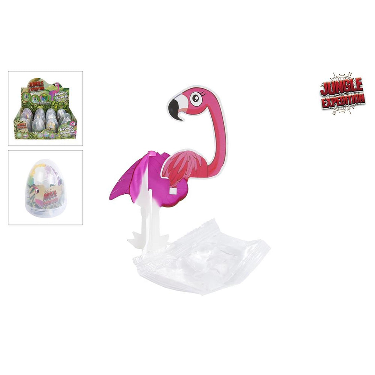 Wachstum Ei Bird Paradise 8,5 cm 6 Asst