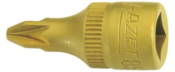 Hazet Steckschlüssel-Bit-Schraubendreher. 1 4 Pozidrive l1= 16mm