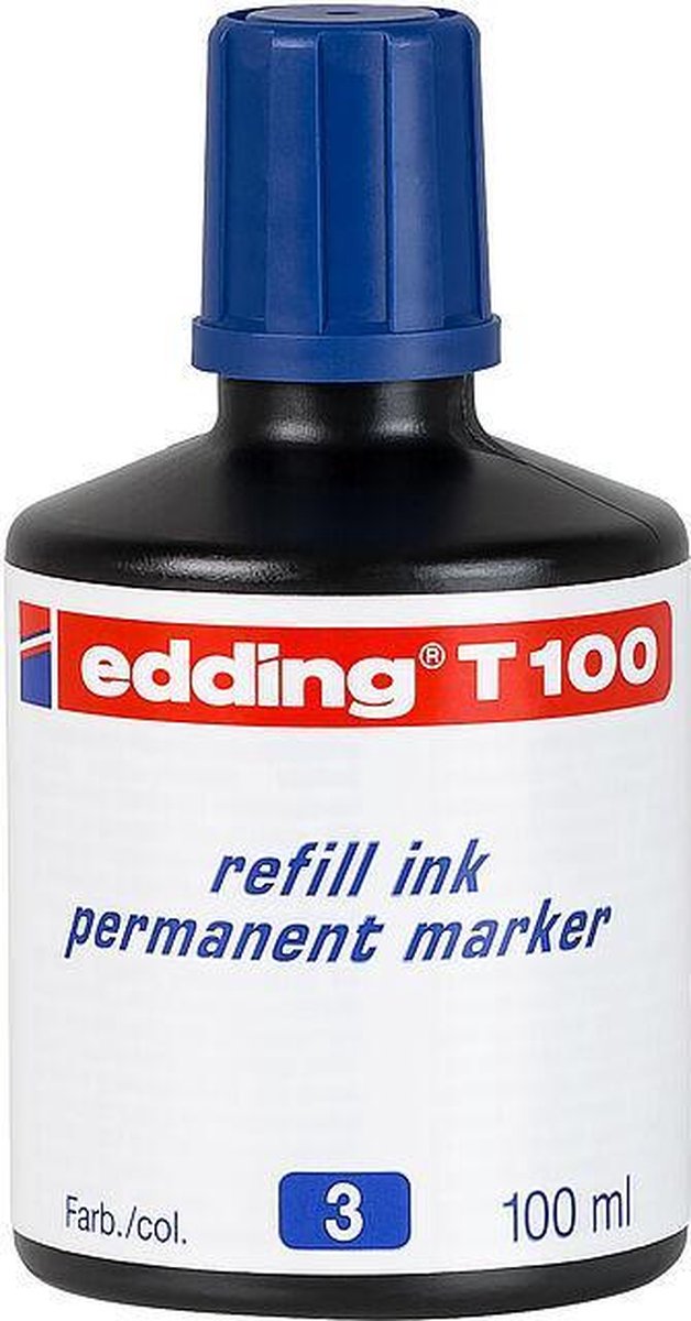 Edding T-100 Tintenpatrone 1 Stück original blau