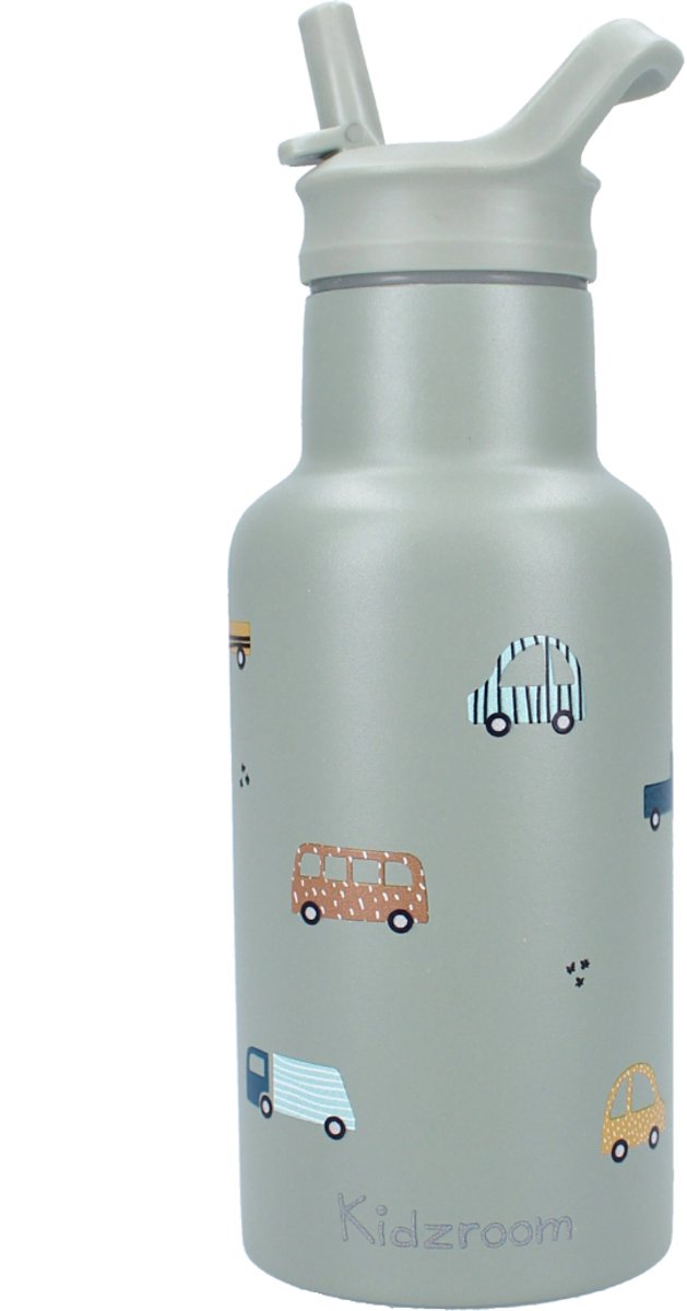 Kidzroom Trinkflasche Sweet Sips Vehicles, 350ml