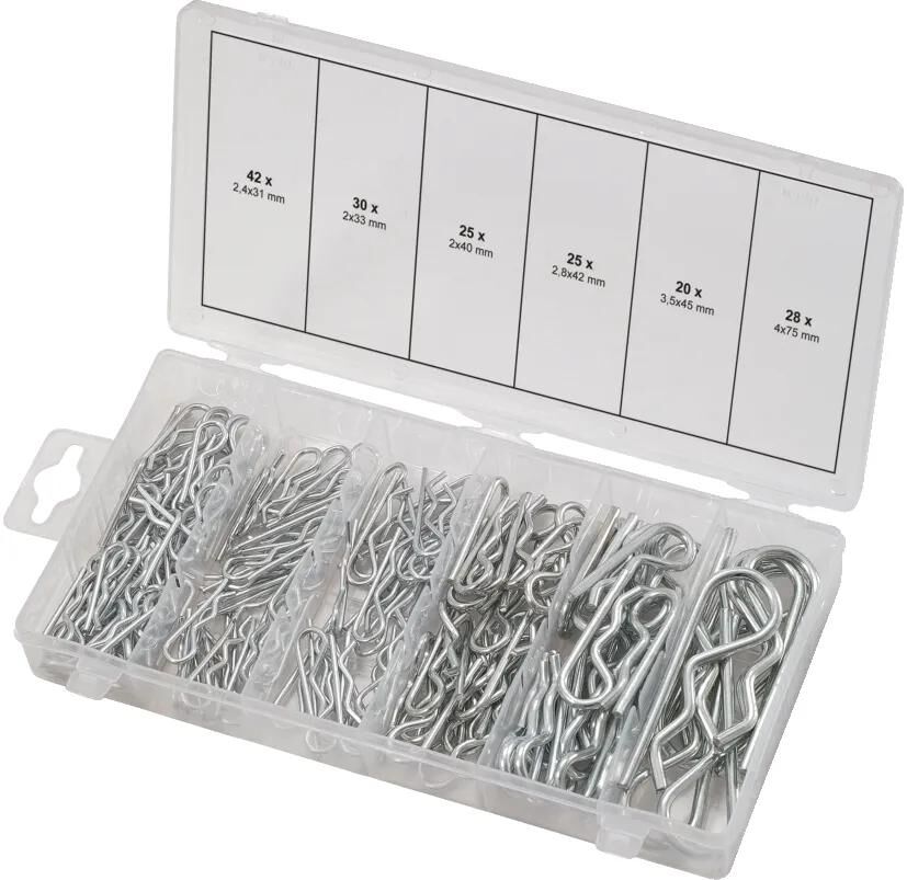 Ks Tools Ks-Tools Sicherungsring-Sortiment Federstecker-Sortiment.