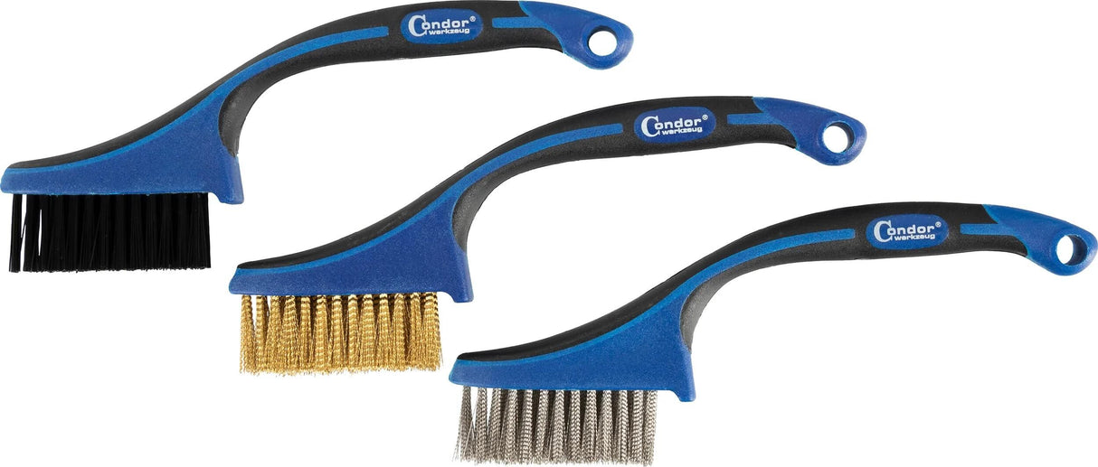 Condor Pinselset 9508 Mini-Bürstensortiment 3-teilig.