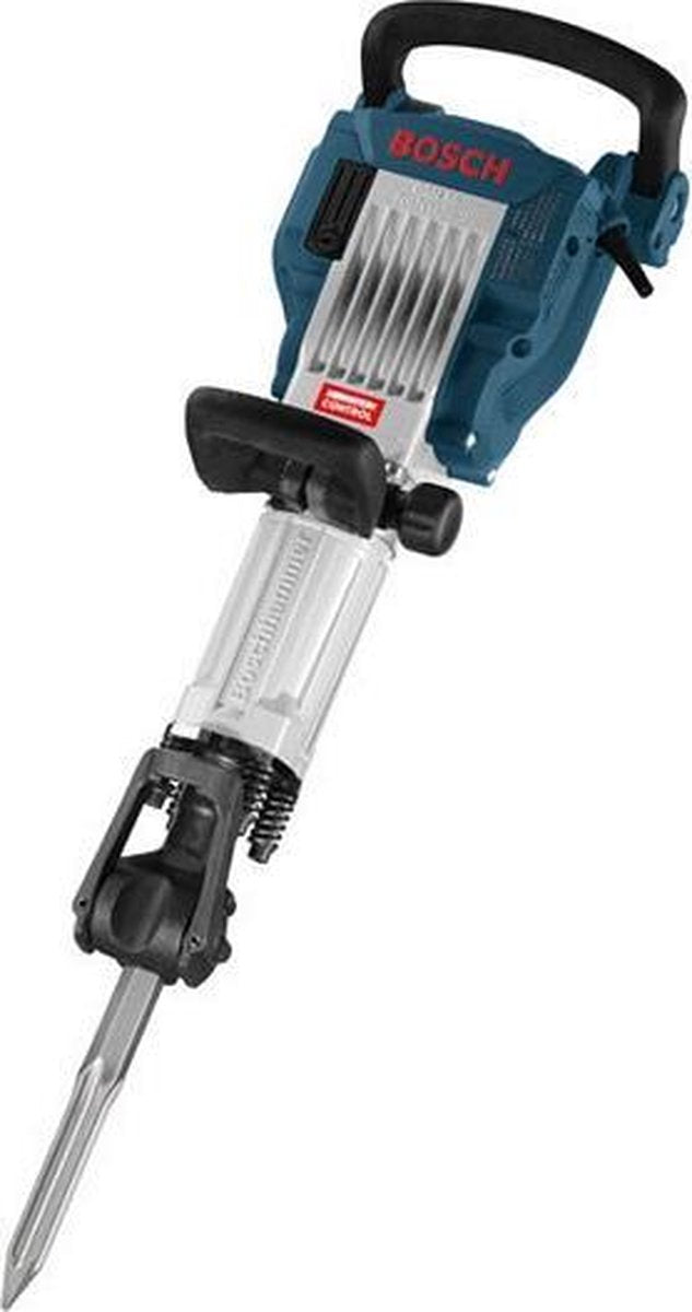 Bosch Abbruchhammer GSH 16-30 (Tragegriff, Maschinentuch, Spitzmeißel 400 mm, Trolley, Fetttube)